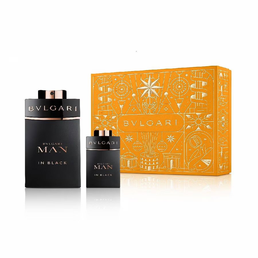 Juice Fragrance Xmas 2024 Set Bvlgari: Man In Black Eau De Parfum – For Men Eau De Parfum For Men