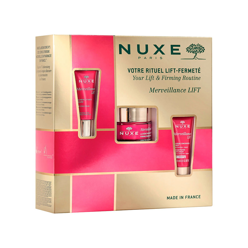 Firmness Routine Set Nuxe: Merveillance Lift Powdery Vegan – 15 ml