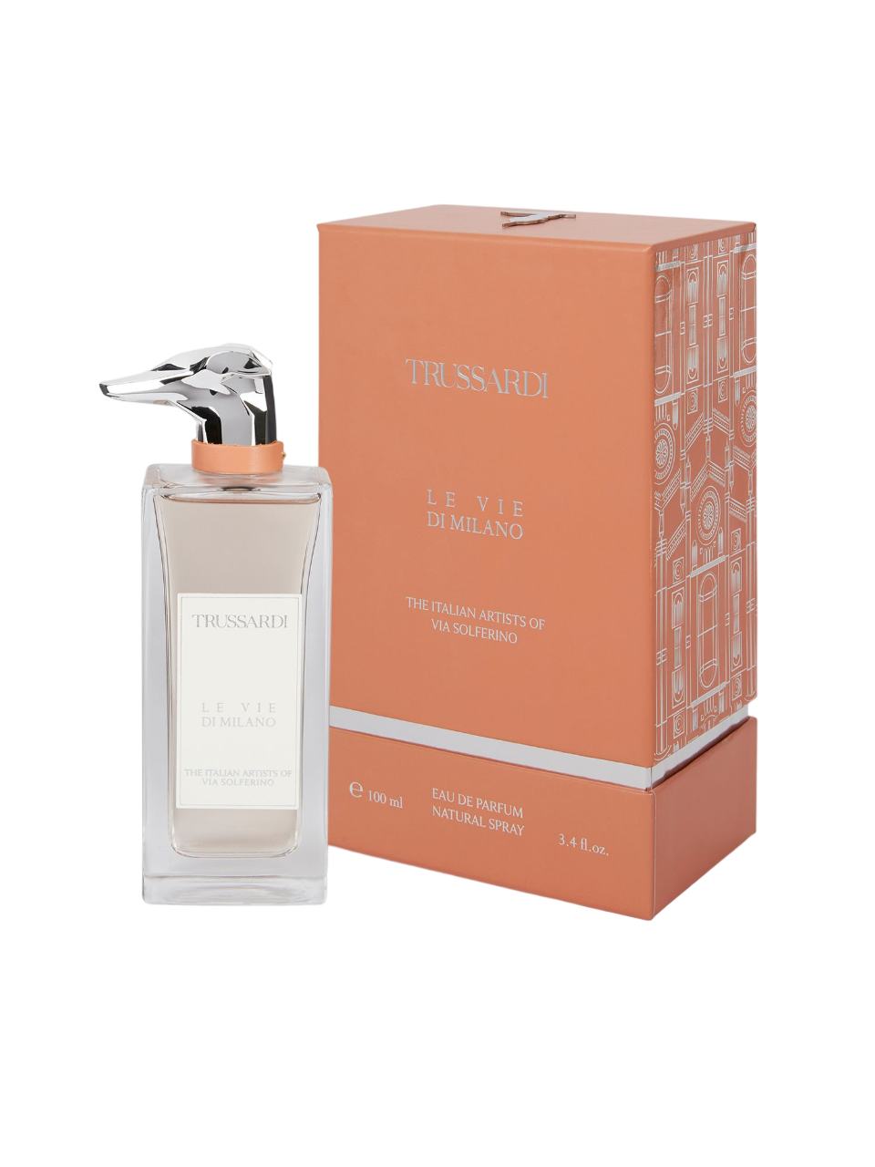 Trussardi Le Vie Di Milano -The Italian Artists Of Via Solferino – Eau de Parfum Unisex 100 ml